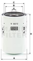 Mann-filter Filtru ulei MANN-FILTER W 9072 (W 9072) - automobilus