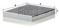Mann-filter Filtru, aer habitaclu MANN-FILTER CUK 29 010 (CUK 29 010)