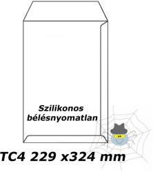 TC4 (229 x 324 mm) szilikonos bélésnyomatlan boríték
