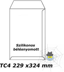  TC4 (229 x 324 mm) szilikonos bélésnyomott boríték
