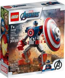 LEGO® Super Heroes - Amerika kapitány páncélozott robotban (76168)