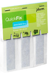 Plum QuickFix long kimutatható fémszálas ragtapasz 30db-os (5509)