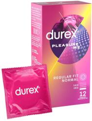 Durex Pleasure Me - bordázott-pontozott óvszer (12db) - shop