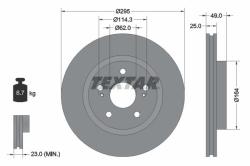 TEXTAR Disc frana TEXTAR PRO 92156503 (92156503)