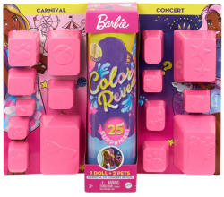Mattel Barbie - Color Reveal Ultimate Meglepetés Szett - Day-to-Night - Carnival-to-Concert (GPD57)