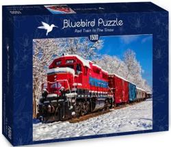 Bluebird Puzzle Red Train In The Snow 1500 db-os (70282)