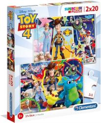Clementoni SuperColor - Toy Story 4 2x20 db-os (24761)