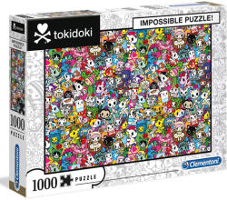 Clementoni Impossible Puzzle - Tokidoki 1000 db-os (39555)