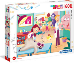 Clementoni Állatorvos maxi puzzle 60 db-os (26446)