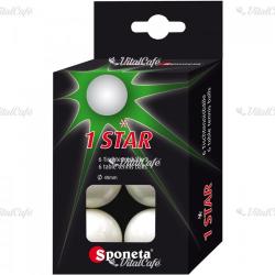 Sponeta Ping-pong labda Sponeta * 1 star 6 db (200100003)