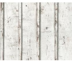 As Creation Tapet Lemn Shabby Chic alb