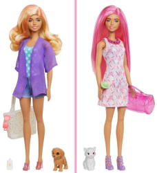 Mattel Barbie - Color Reveal - Day-to-Night - kisállatkával (GPD54)