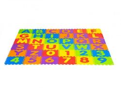 ECOTOYS Salteluta educationala pentru joaca cu litere si cifre ecoeva002 - bekid