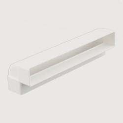 Dalap Cot 90° vertical rectangular plastic 234x29 mm (6100)