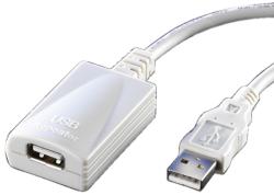 Roline Cable USB2 A-A M/F+Repeater, 5m, 12.99. 1100 (12.99.1100)