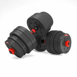 HMS Set Haltera si Gantere Reglabile HMS SGP40 40 kg (17-57-037) - sport-mag