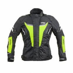 W-Tec Geaca Moto Femei W-Tec Brandon Negru/Galben (21041) - sport-mag