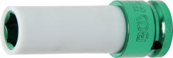 BGS technic Tubulara de impact 15mm cu protectie pentru jante din aliaj, antrenare 1/2" (BGS 7207) (7207)