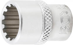 BGS technic Cheie tubulară Gear Lock | 6, 3 mm antrenare 1/4" | 12 mm (BGS 10112) (10112) Set capete bit, chei tubulare