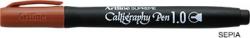 ARTLINE Marker ARTLINE Supreme Calligraphy, varf tesit din fetru 1.0mm - maro (EPF-241-BR)