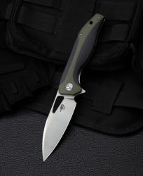 Bestech Knives Bestech Komodo Black & Green BG26A (BG26A)