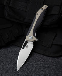 Bestech Knives Bestech Komodo Black & Beige BG26B (BG26B)