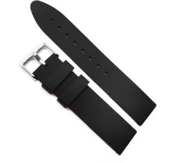  Curea Ceas „Minimalist Onyx 12S99 - Silicon Premium, Negru Mat (18mm - 22mm) (12S99N)