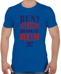 printfashion Azt hittem rum - Férfi póló - Királykék (4111979)