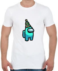 printfashion Karácsonyi Impostor - Férfi póló - Fehér (3923459)