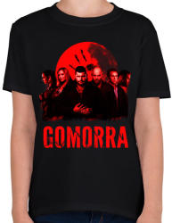 printfashion gomorra-red - Gyerek póló - Fekete (4115660)