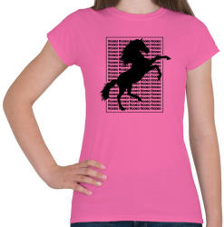 printfashion Rodeo - Női póló - Rózsaszín (4185158)