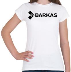 printfashion Barkas logo - Női póló - Fehér (3989537)