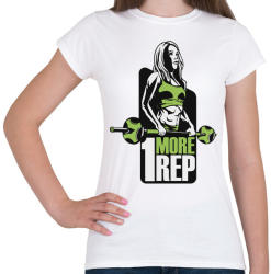 printfashion Fitness_lány - Női póló - Fehér (4131720)