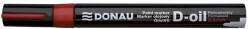DONAU Marker permanent cu vopsea Donau, varf rotund, 2.8 mm, rosu (DN101211)