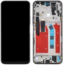 NBA001LCD096567 Huawei Honor X10 / X10 Pro fekete LCD kijelző érintővel kerettel előlap (NBA001LCD096567)