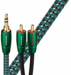 AudioQuest Cablu audio Jack 3.5 mm Male - 2 x RCA AudioQuest Evergreen 1.5 m