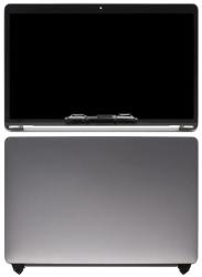 NBA001LCD096465 Apple MacBook Pro 15" A1707 szürke OEM LCD kijelző, zsanér, lcd keret, LCD hátlap. LCD kábel (NBA001LCD096465)