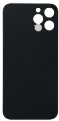 tel-szalk-1922089 Apple iPhone 12 Pro Max fekete akkufedél, hátlap nagy lyukú kamera-kivágással (tel-szalk-1922089)