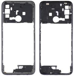 tel-szalk-1921996 Oppo A32 / A33 2020 / A53 2020 / A53s fekete középső keret (tel-szalk-1921996)