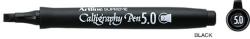 ARTLINE Marker ARTLINE Supreme Calligraphy, varf tesit din fetru 5.0mm - negru (EPF-245-BK)