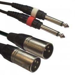 Accu-Cable Dupla NagyJack-XLR 3m