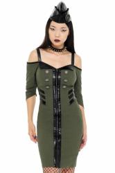 KILLSTAR Női ruha a KILLSTAR-tól - Miss Stardust - KHAKI - KSRA002419