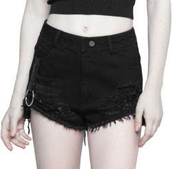 PUNK RAVE Rövidnadrág - Kuro Neko - OPK-210 BK