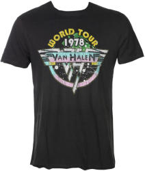 AMPLIFIED tricou stil metal bărbați Van Halen - World Tour 78 - AMPLIFIED - ZAV210VHC
