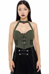 KILLSTAR Top pentru femei de KILLSTAR - Patrula de Noapte - KAKI - KSRA002425