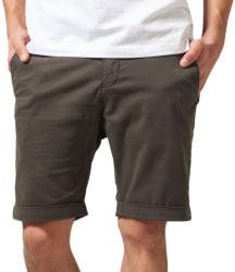 Urban Classics Pantaloni bărbătești scurți URBAN CLASSICS - Stretch Turnup Chino - TB1264-darkolive