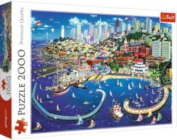 Trefl San Francisco-i öböl 2000 db-os (27107)