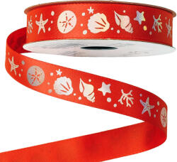 Valex Decor Kagylós szatén szalag 16mm x 6.4m - Korall (OP1607-02)