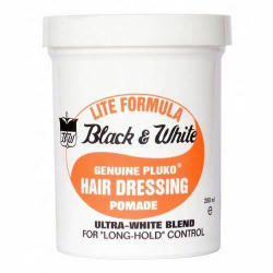 Black & White Hair Dressing Pomade lite - könnyű hajformázó pomádé 200g (bw-hdp-lite)