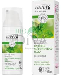 Lavera Fluid hidratant pentru închiderea porilor cu mentă, zinc și acid salicilic Lavera 50-ml
